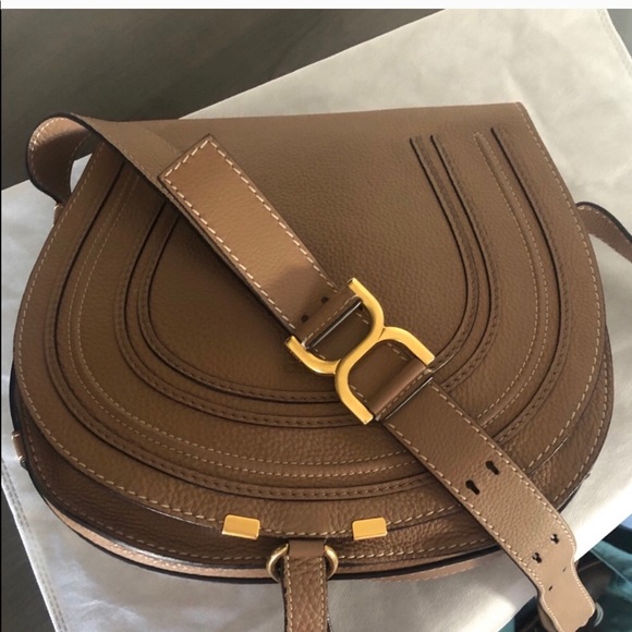 Chloe Handbags - CHLOE Marcie Crossbody in NUT- price firm at $499